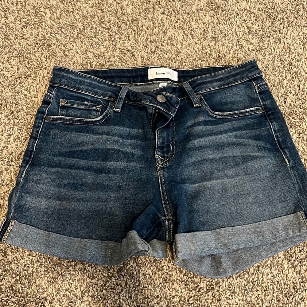 Level 99 denim shorts